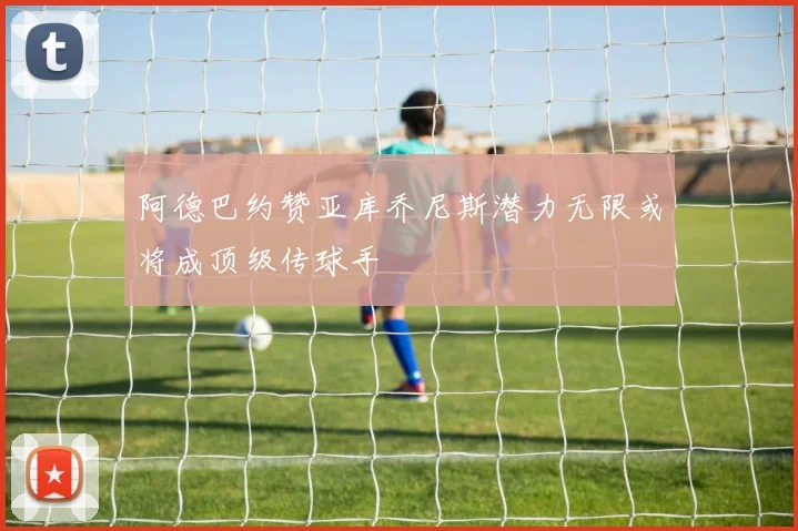 阿德巴约赞亚库乔尼斯潜力无限或将成顶级传球手